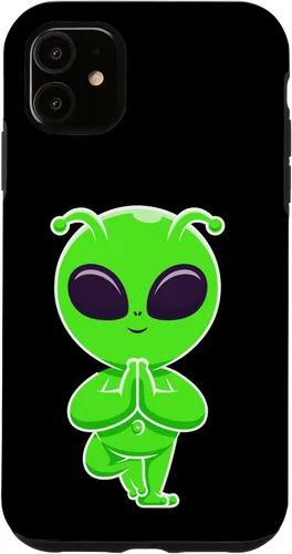 Vista 10 de iPhone 13 Pro Max Namaste Alien Respect gift Case