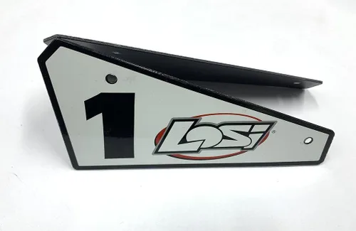 Vista 2 de Escala 1/5 RC Placa vertical izquierda y derecha y placa triangular de la jaula de rollo de carcasa para Rovan LT DDT QL-5T 5ive-T 4X4 cuerpo