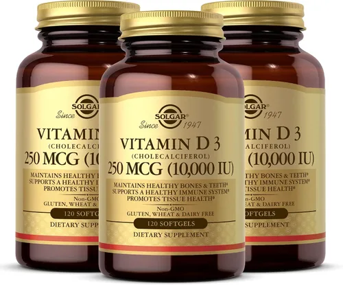 Vista 9 de Solgar - Vitamina D3 (colecalciferol) 125 MCG (5000 UI), 100 cápsulas blandas - Ayuda a mantener huesos y dientes sanos - Apoyo al sistema