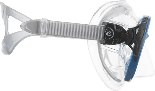 Vista 3 de Cressi Máscara de buceo de alta gama para adultos, fabricada en silicona de cristal revolucionario, cristal evolutivo de ojos grandes: fabricado