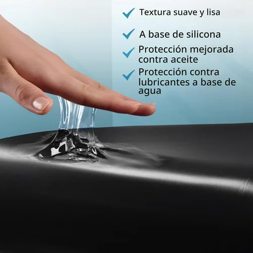 Vista 7 de Protector de colchón de vinilo impermeable Queen 60x80 pulgadas
