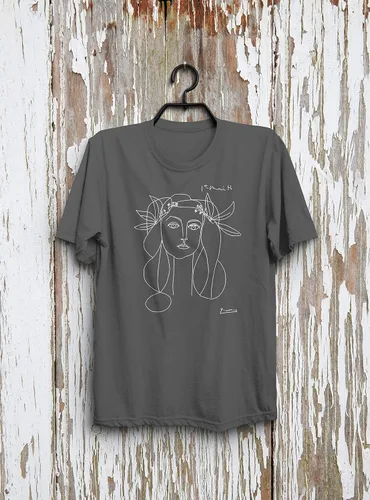 Vista 9 de Picasso's War and Peace Art T-Shirt (Adults, Kids, Short & Long Sleeve) White