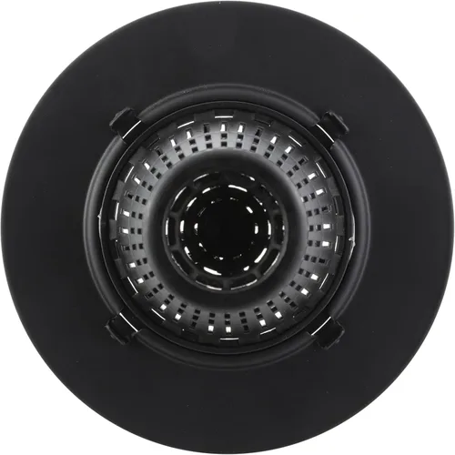 Vista 2 de Danco 11086 - Atrapa pelo redondo con cestas de repuesto, cubierta de drenaje de ducha y protector de drenaje en negro mate
