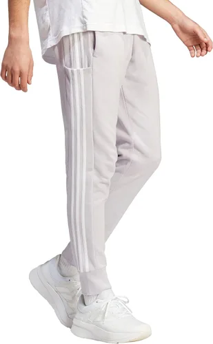 Vista 2 de adidas Men's Essentials French Terry Cuffed 3-Stripes Pants