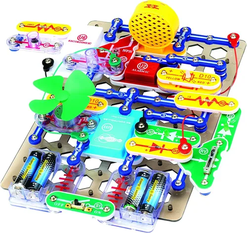 Vista 3 de Snap Circuits Explore Coding, juguete de construcción STEM para edades de 8 a 108 años, exclusivo de Amazon