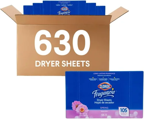Vista 23 de Clorox Fraganzia - Hojas para secadora, aroma Hawaiian Escape, 105