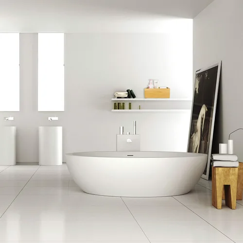 Vista 6 de Un organizador de madera de pino seleccionado, caja abierta, 4 paquetes, contenedor de almacenamiento de madera de 6 x 10 pulgadas con asa para baño