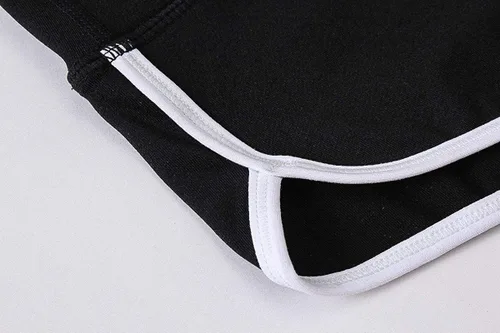 Vista 5 de pantalones cortos para mujer, fitness, deportes, yoga, correr, gimnasio, entrenamiento