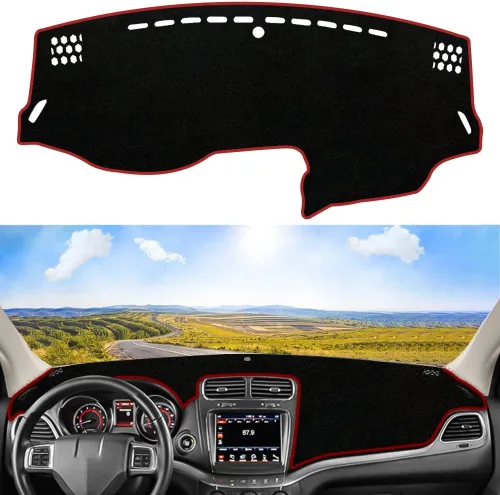 Vista 14 de Funda para tablero personalizada Compatible con Dodge Ram 1500 2019-2023 Antideslizante Decoración interior Protector de rayos UV y resplandor