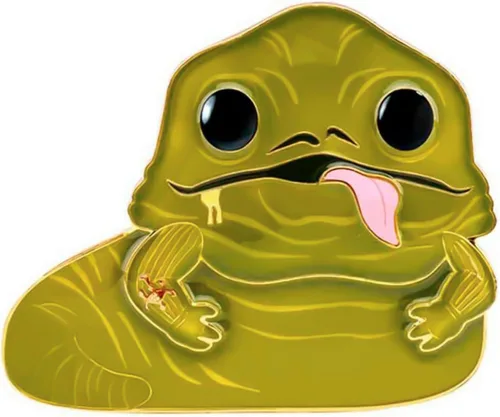 Vista 3 de Funko Star Wars - Pin POP de 3 pulgadas Jabba The Hutt Chase, Metal