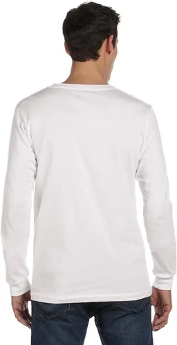 Vista 3 de Canvas Men's - Camiseta de manga larga 100% algodón de 4.2 onzas, modelo Filmore 3501para hombre