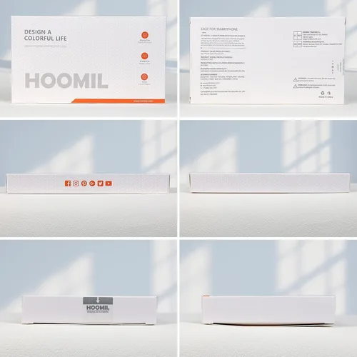 Vista 40 de HOOMIL Funda para iPhone 7 Plus/iPhone 8 Plus de 5.5 Pulgadas, sin amarillamiento, protección contra caídas, cubierta trasera dura transparente