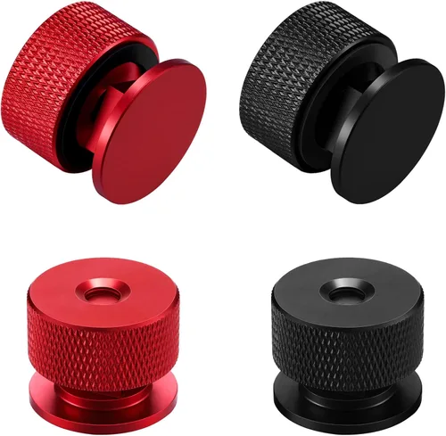 Vista 8 de Patelai 2 Pairs Welding Hood Pipeliner Helmet Fasteners, Aluminum Headgear Replacement Parts Accessories for Screws Flip Sugar Scoop Welding Hood