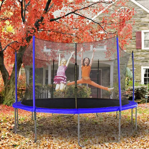 Vista 6 de Anclajes de estacas para trampolín resistentes, estacas de viento alto en forma de U, extremos afilados, anclaje de tierra de acero galvanizado