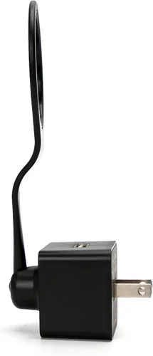 Vista 6 de Marsrut Cargador USB Nest Camera Plug Mount: 360 rótula ajustable de pared de toma de corriente alterna soporte para cámara interior, sin cables ni