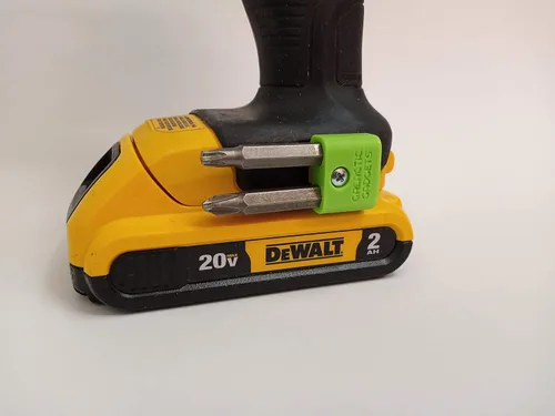 Vista 17 de Soporte magnético para brocas DEWALT 20V, Galactic Gadgets (negro)