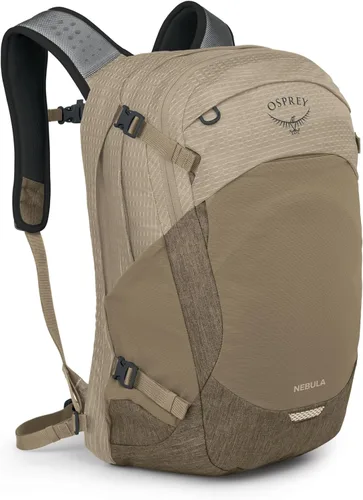 Vista 11 de Osprey Mochila de Viajero Nebula, Atlas Blue/Heather bolso diario, paquete del campus, portátil llevar, color azul