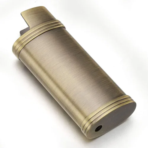 Vista 3 de Ambrogio.L Funda para encendedor Mini BIC J5, bronce + plateado + dorado (3 piezas)