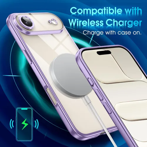 Vista 849 de Supdeal Funda cristalina transparente para iPhone 11, [No se amarillea] [Protección de la cámara] [Probado contra caídas de grado militar] Funda
