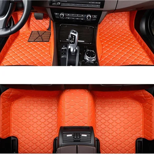 Vista 17 de Tapete de cuero completo envolvente personalizado para Nissans Sulphy Teana J32/L33 Sentra Qashqai J10/J11 Leaf March GTR Cefiro Terra