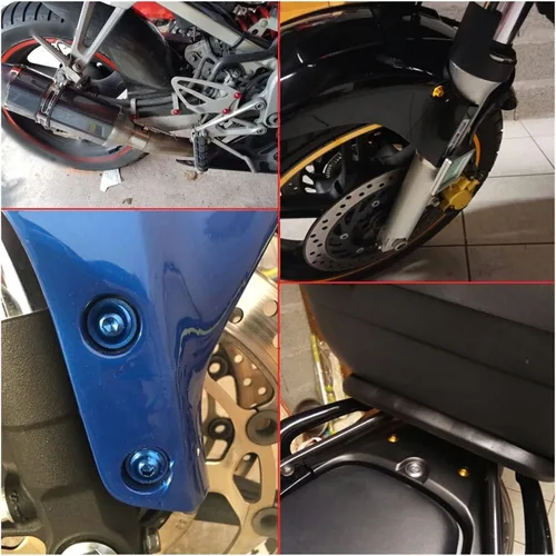 Vista 6 de Kits de carrocería para motocicleta, un juego de tornillos de carenado para Yamaha T-MAX 500 T-MAX 530 TMAX 500 TMAX 530 MT-01 MT-03 MT-07 MT-09 YZF