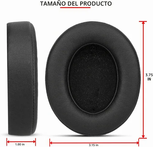 Vista 8 de Krone Kalpasmos Beats Studio 3 Almohadillas de repuesto para los oídos