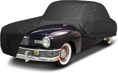Vista 48 de iCarCover Funda de automóvil personalizada de alta calidad para AMC Ambassador 1965-1973, resistente, impermeable, para todo tipo de clima, lluvia