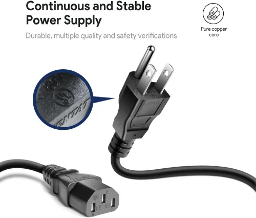 Vista 4 de Fuente de alimentación de repuesto Dewalt N557514, adaptador de corriente de CA HKY para compresor Dewalt compatible con inflador de neumáticos