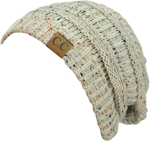 Vista 276 de C.C Trendy Warm Chunky Soft Stretch Cable Knit Beanie