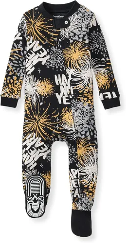 Vista 202 de Burt's Bees Baby - Pijama de una pieza para bebé, mameluco para dormir y jugar, algodón 100% orgánico, cremallera frontal
