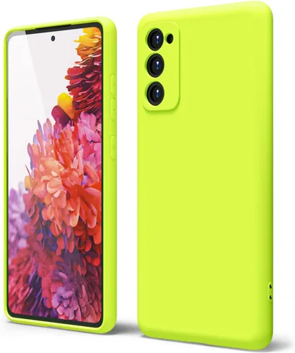 Vista 455 de oakxco Funda para teléfono Samsung Galaxy S8 de silicona líquida, delgada y fina de gel de goma suave TPU cubierta protectora simple llana