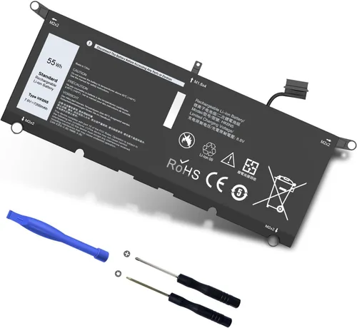 Vista 15 de Reemplazo de batería para laptop YRDD6 de 53 Wh para Dell Inspiron 15 3000 5000 Series 3583 3593 3582 3584 5593 5594 5598 5585 5590 14 3493 5482