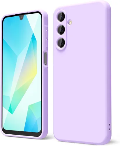 Vista 26 de oakxco Funda para teléfono Samsung Galaxy A12 con agarre de silicona líquida, linda delgada fina suave cubierta de gel de goma TPU lisa para mujeres