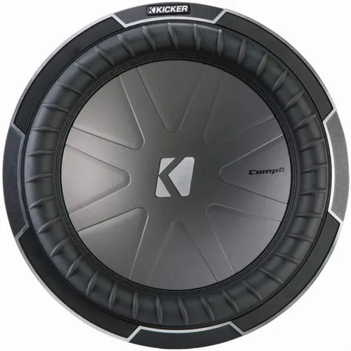 Vista 2 de Kicker 42CWQ124 850 vatios RMS CompQ 12" Subwoofer DVC de 4 ohms de audio para automóvil CWQ124
