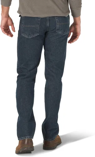 Vista 2 de Wrangler Authentics - Jeans clásicos de 5bolsillos y corte relajado y flexible para hombre