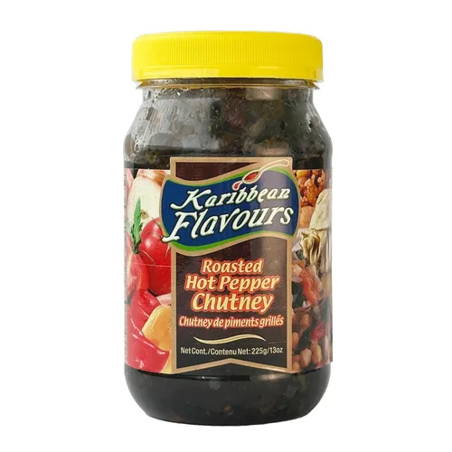 Vista 8 de Chutney de mango de las Indias Occidentales de 12 onzas Perfecto con platos de curry, salsa de inmersión para samosas, acra, alitas de pollo