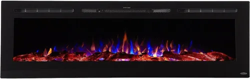 Vista 28 de Touchstone Sideline - Chimenea eléctrica empotrable