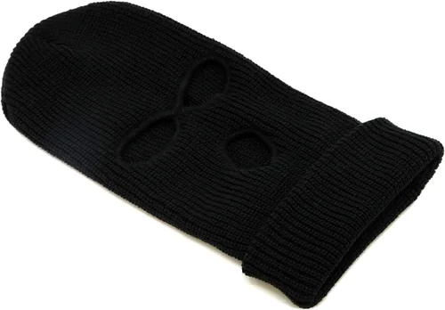 Vista 2 de calidad 2 Pack de punto tres agujeros máscara de esquí pasamontañas invierno nieve frío cara protección hombres mujeres unisex