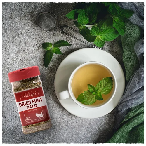 Vista 7 de Eastanbul - Menta seca para cocinar, natural, sin gluten, 2.1 onzas Hojas de menta, perfectas para hojas sueltas de té, condimento de hierbas