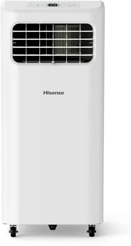 Vista 8 de Hisense Ventilador deshumidificador de enfriamiento portátil de 6,000 BTU para habitaciones más pequeñas de hasta 250 pies cuadrados, control