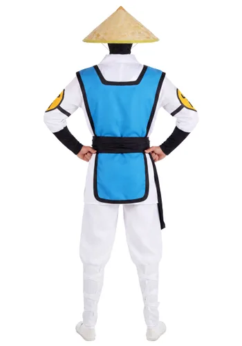 Vista 8 de Disfraz de Raiden para Hombre de Mortal Kombat Multicolor