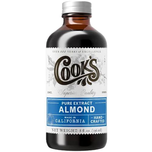 Vista 51 de Cook's, Sabor puro de vainilla sin alcohol, para cocinar, hornear, postres, extracto alternativo de vainilla de Madagascar sin alcohol, 8 onzas