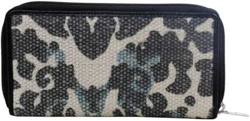 Vista 3 de Myra Bag Cartera Foliaged Azul S-3005, Negro
