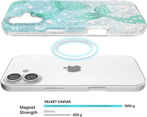 Vista 1253 de VELVET CAVIAR Funda para iPhone 15, compatible con MagSafe, probada contra caídas de 10 pies, fundas protectoras de diseño, leopardo color rosa