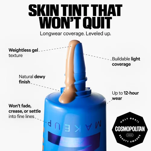 Vista 2 de Milk Makeup Hydro Grip Tinte de Piel en Gel Hidratante – Cobertura Ligera Edificable de 12 Horas con Ácido Hialurónico para un Acabado Natural