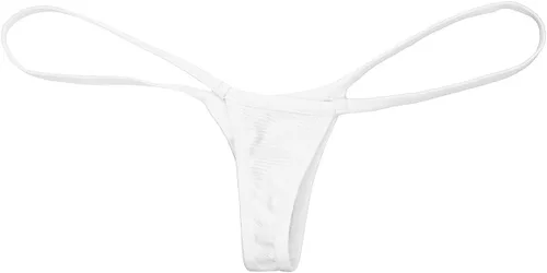 Vista 5 de Womens Stretchy Low Rise Micro Mini G-string T-back Thongs Bikini Tanga Lingerie Underwear