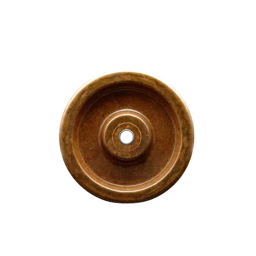 Vista 32 de Rueda fenólica de alta temperatura de 3" x 1.5" solamente - Perforación de 3/8" - Capacidad de 400 lbs por rueda - Marca Service Caster
