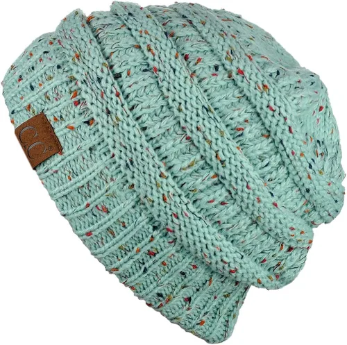 Vista 576 de C.C Trendy Warm Chunky Soft Stretch Cable Knit Beanie