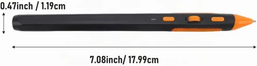 Vista 9 de Tangxi Ratón ergonómico de bolsillo con 2.4G inalámbrico y Bluetooth, DPI 800/1200/1600 ajustable, giro de página para PC, portátil, computadora