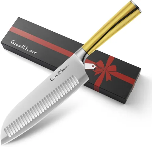 Vista 8 de Cuchillo de chef (8 pulgadas, acero japonés, AUS-8)